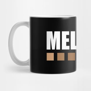 Melanin Color Shades Squares, Black Lives Matter Mug